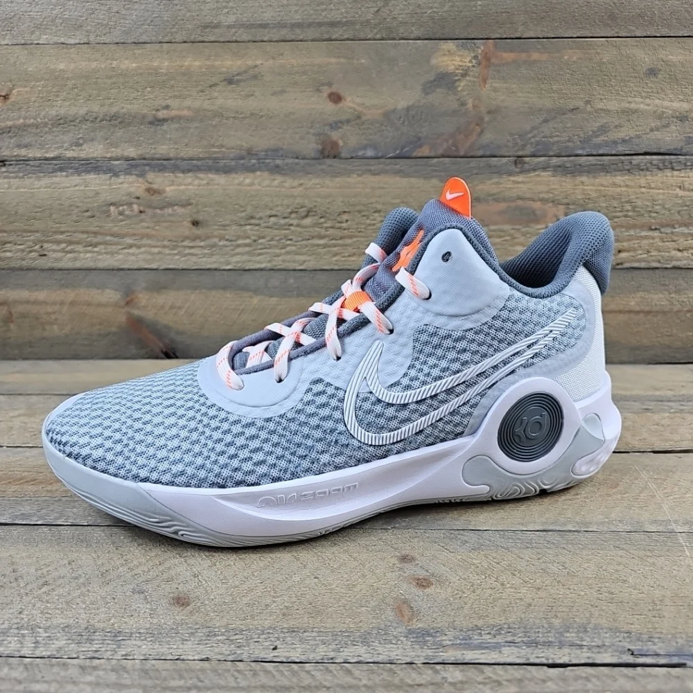 Nike KD Trey 5 IX Men's Basketball Casual Shoes Pure Platinum Cool Grey - Picture 2 of 11
